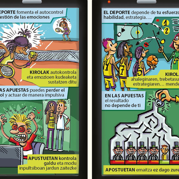 Campaña Apostar NO es un deporte